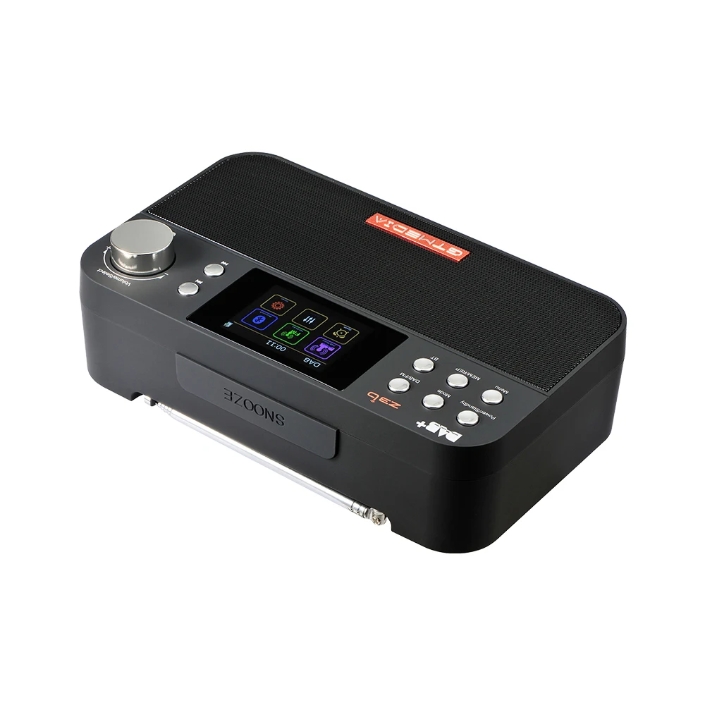 GTmedia-grabadora Digital Z3B DAB portátil, Radio FM, pantalla a color de TFT-LCD de 2,4 pulgadas, compatible con reproductor digital Bluetooth