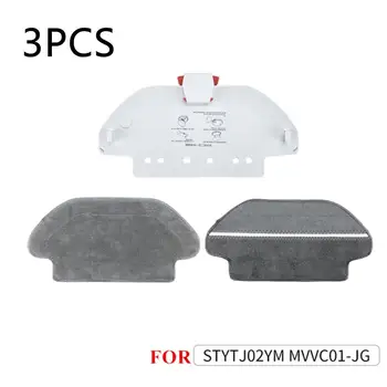 

3X Mop Cloth & Bracket Kit For Xiaomi MIJIA STYTJ02YM Vacuum Cleaner Accessories Floor Cleaning Home Appliance