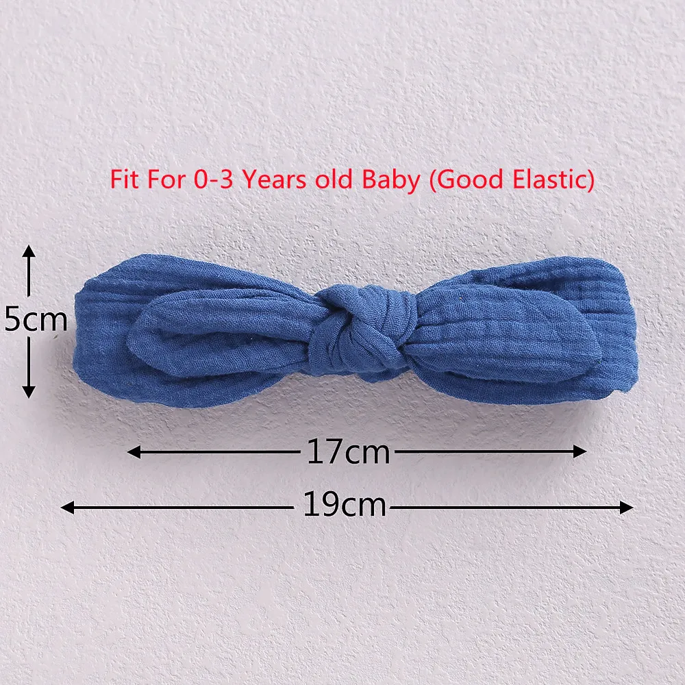 Rabbit Ears Baby Girl Headband Elastic Girl Hairband Newborn Baby Bow Headbands Bowknot hair accessories