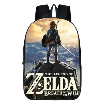 

Anime The Legend of Zelda Backpack Teens Kid Boys Girls The Legend of Zelda School Bag Women Men Travel Backpack Laptop Mochila