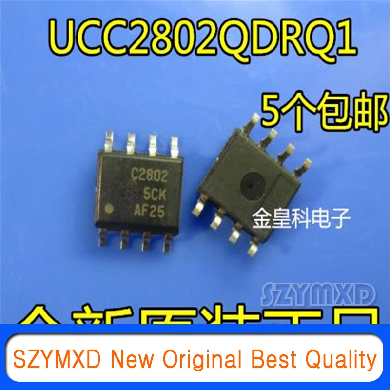 

10 шт./лот новый оригинальный UCC2802QDRQ1 UCC2802 C2802 SOP8 чип в наличии