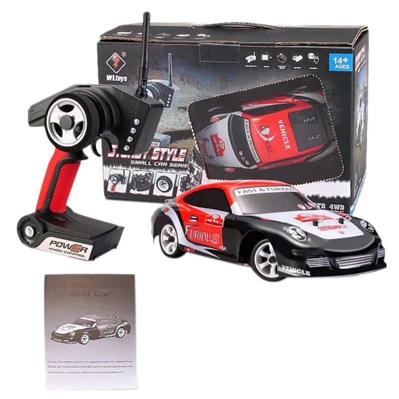 Wltoys K969 1/28 2,4G 4WD матовый высокоскоростной Радиоуправляемый Дрифт машинки детская игрушечная машинка независимая ударопрочная система 130 щеточный мотор-USB