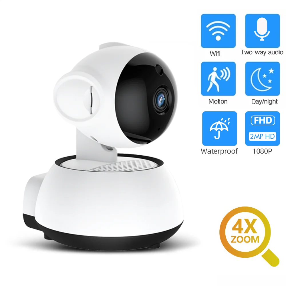 FEISDA Беспроводная умная Wi-Fi камера 1080P IP двухстороннее аудио для помещений HD