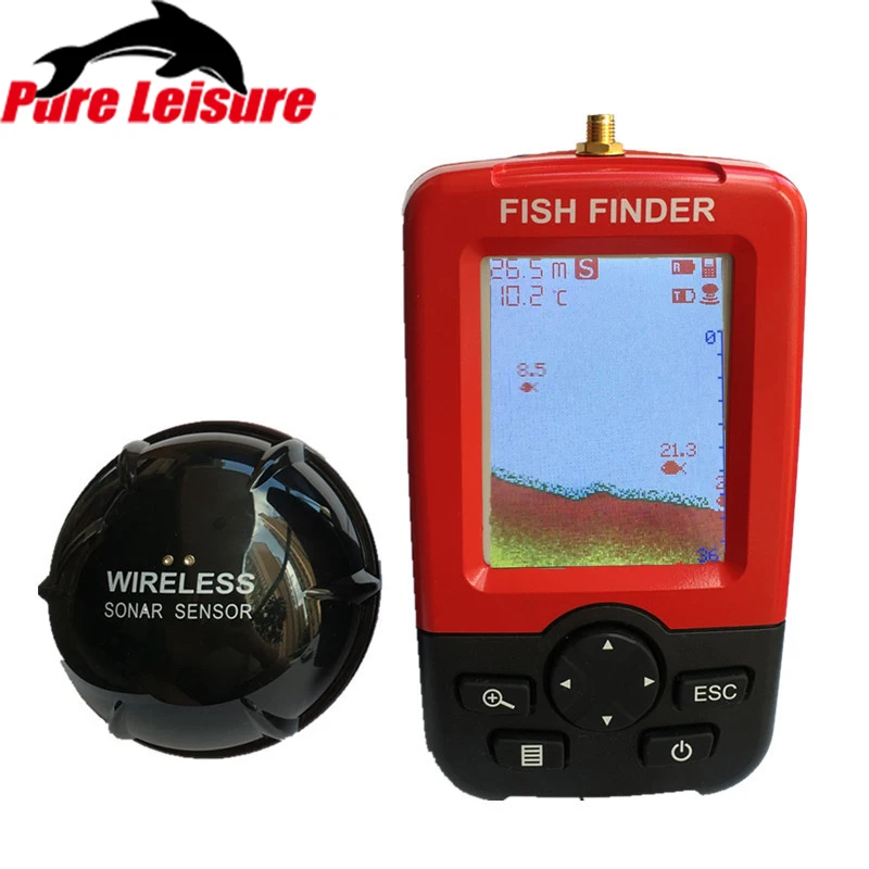 Pureleisure Ice Fishing зимняя Новинка Беспроводная рыболокатор камера Sonar подводная для