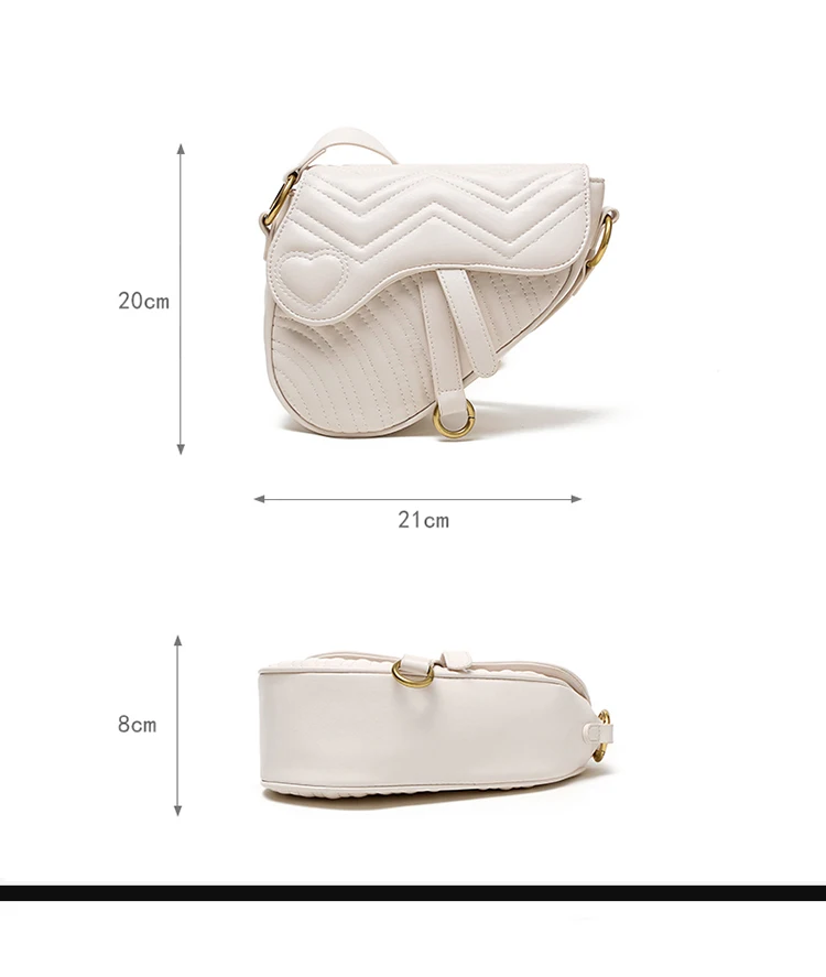 Седельная сумка женская сумка из искусственной кожи винтажная Женская роскошная дизайнерская сумка на плечо женская сумка через плечо высокое качество черный белый