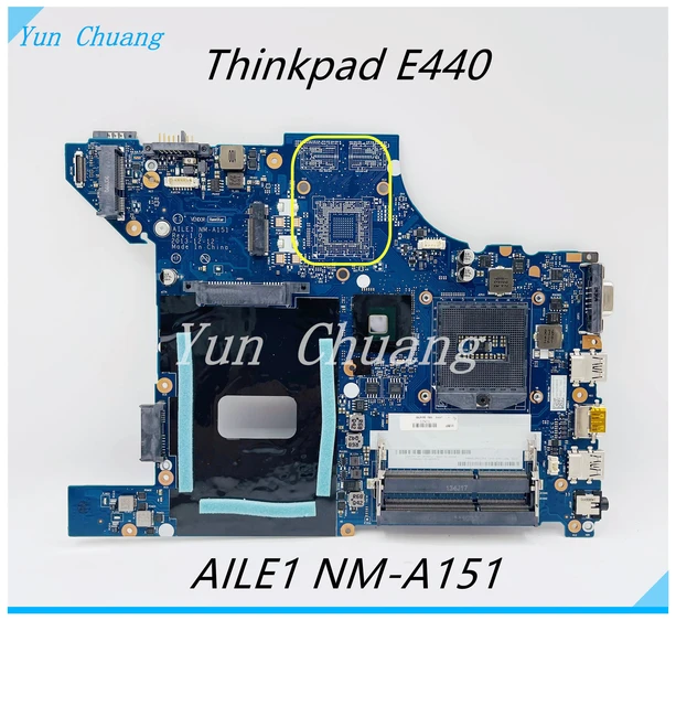 Aile1 Nm-a151 Motherboard For Lenovo Thinkpad E440 Laptop