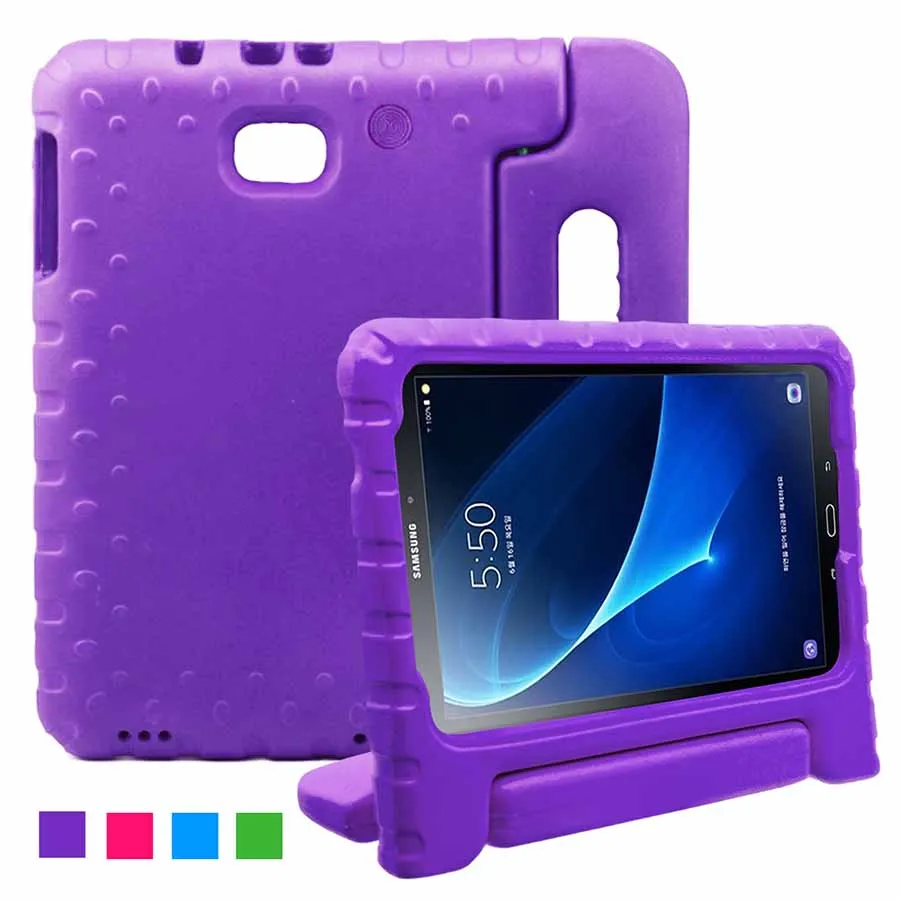 Kids EVA Shockproof Case For Samsung GALAXY Tab A 10.1 inch T580 T585 SM-T580N Children Safe Tablet Cover Handle Stand Case (3)