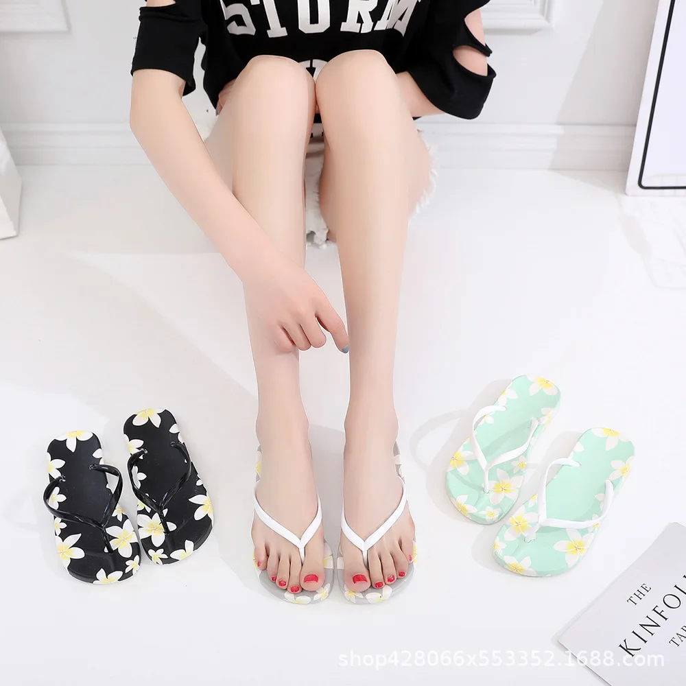 

Flip-flops Student Korean-style Outer Wear Anti-slip Fashion Slipper Student Sandals Split Toe Slipper Women's Flat