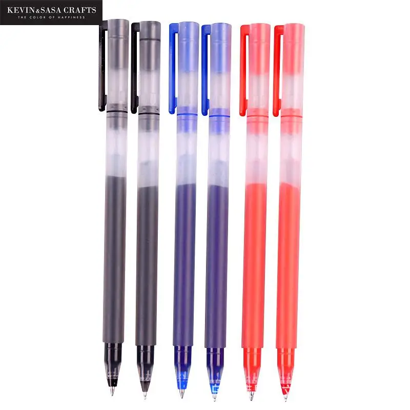 

5pcs/set Super Large Capacity Gel Pen Set 0.5mm School Stationery Suppliers Office Accessories Presented By Kevin&sasa Crafts