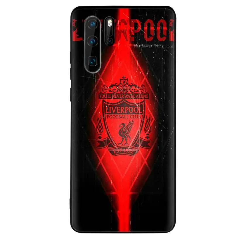 Популярный черный мягкий чехол Liverpool Club для huawei P30 P20 P10 Lite Pro P Smart Z mate 30 10 20 Lite чехол для телефона