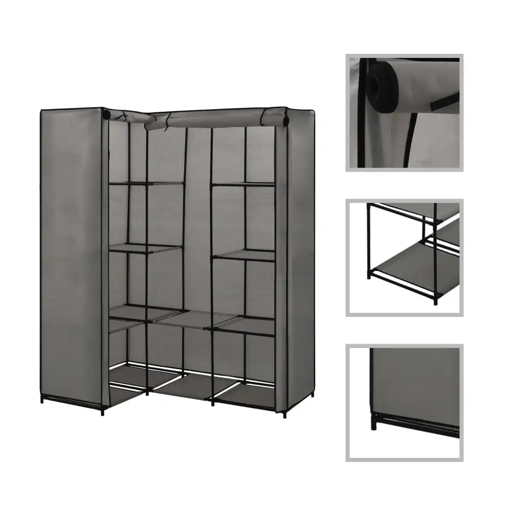 

Non-woven Portable Wardrobe Cloth Cabinet for Bedroom Baby Furniture Baby Wardrobe Storage for Bedroom Furniture 130x87x169 Cm