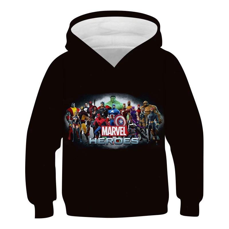 Marvel The Hulk Hoodie Boys Avengers Hooded Jumper Zip up Top Ages 3 to 8 Years