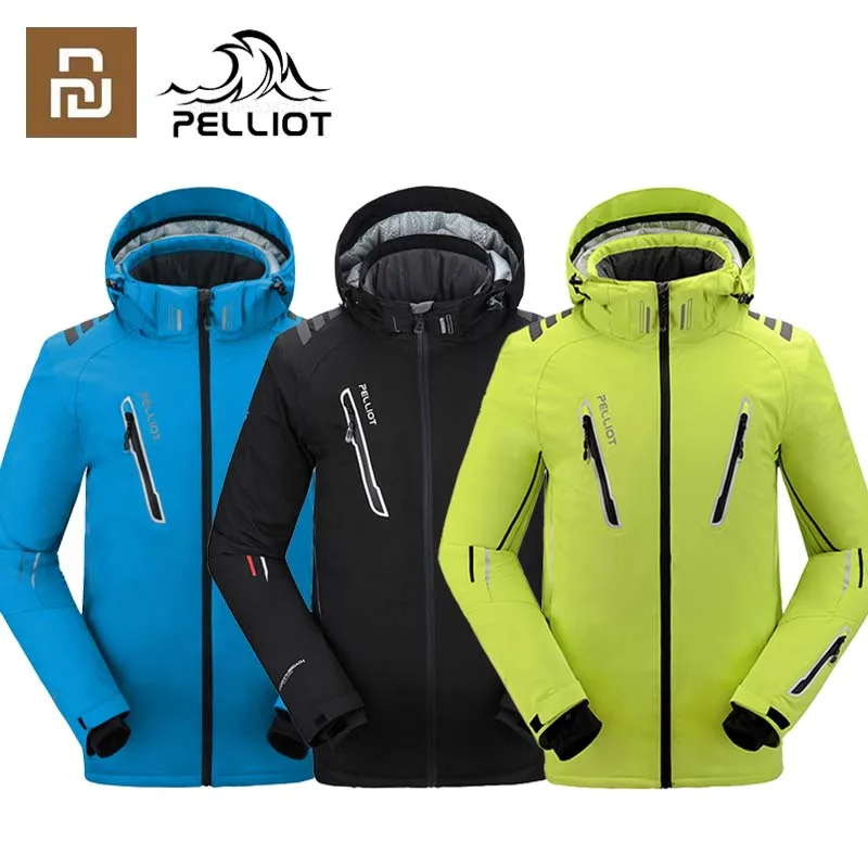

Youpin PELLIOT Ski Jacket Men's Windproof Waterproof Breathable Thermal Snowboard Out Coat Winter Skiing Snowboarding Jacket