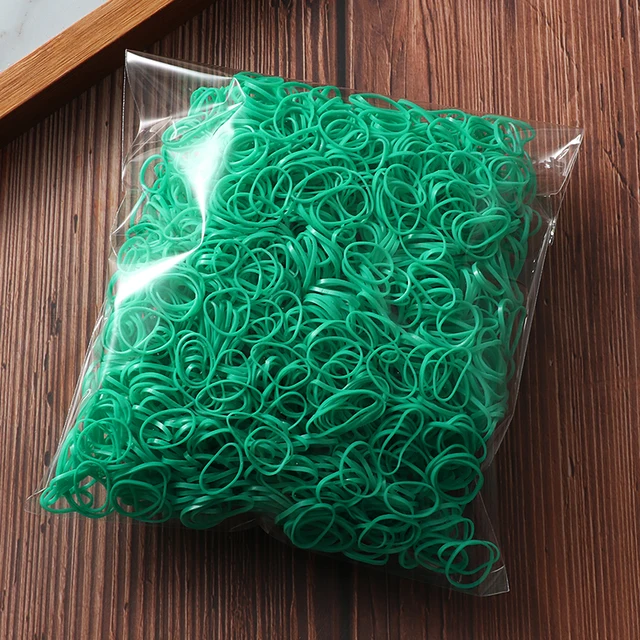 2000pcs Girls Hair Bands Hair Accessories Nylon Rubber Band Elastic Headband Children Ponytail Gum Holder Bands Kids Ornaments opp bag-18
