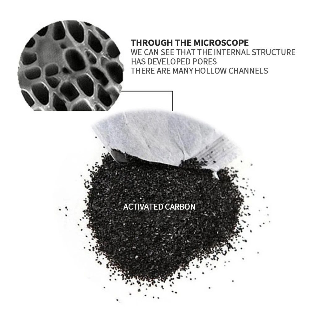 5/10/20pcs Cycling Pad High Quality 5-layer Activated Bamboo Charcoal To Prevent Formaldehyde Odor PM2.5 Non-woven Filter Chip 5