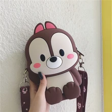 Роскошные сумки милые сумки через плечо для женщин мультфильм Мягкие силиконовые дизайнерские сумки на плечо корейский стиль девушки плеча