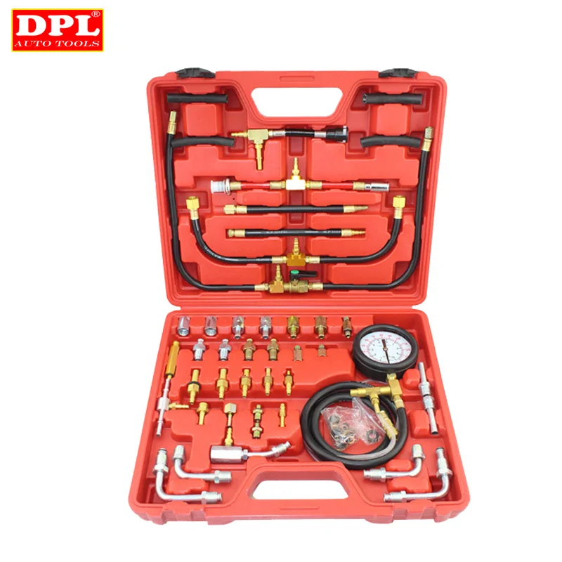 Universal Automotive TU-443 Deluxe Manometer Fuel Pressure Gauge Engine Testing Kit Fuel Injection Pump Tester