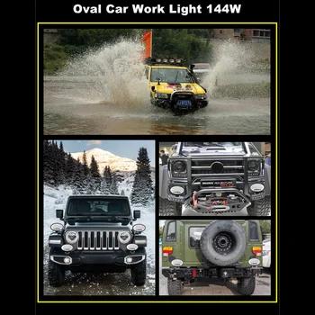 

Strobe Flash Off-road Light Tractor Driving Fog 150W High quality 1 pc