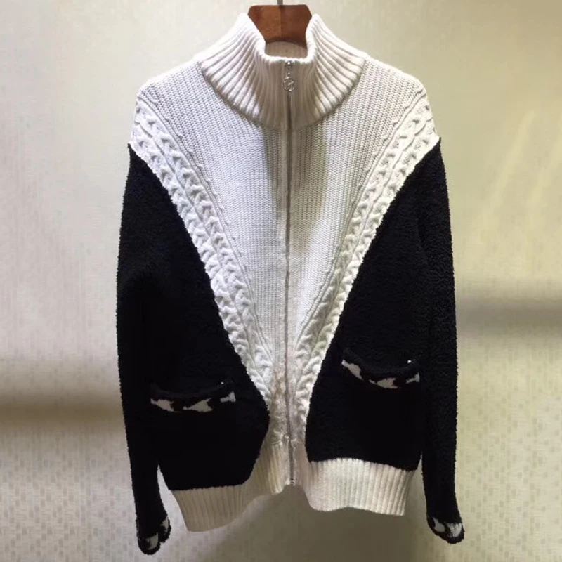 

Wool Cardigans Sweater for Women With Long Sleeve O-Neck Paisley Lady 2019 new Women Sweater
