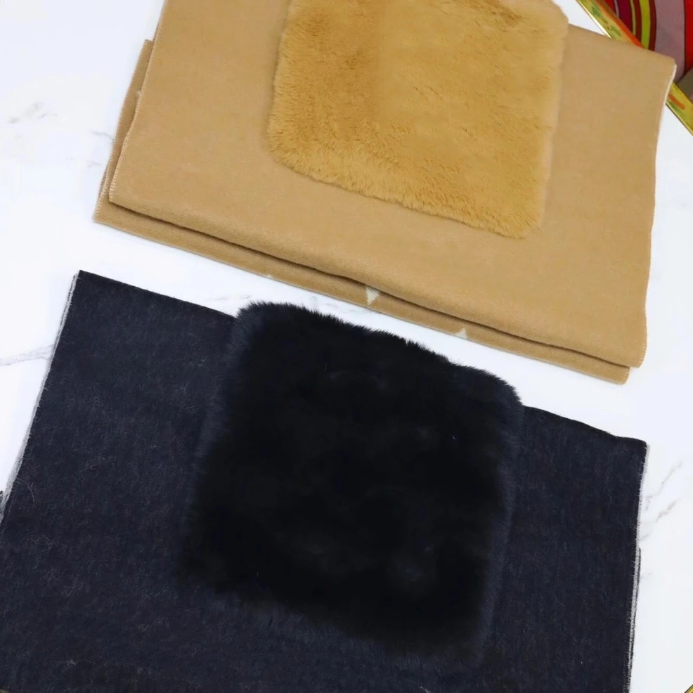 

New cashmere scarves woolen shawls for men and women soft comfortable autumn winter free postage