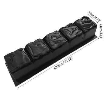 

Simulation Stone Pavement Patio Concrete Stepping Driveway Paving Path Mold Paver Maker Garden Fence Mould L4MB