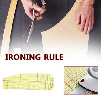 

Hot Ironing Ruler Patchwork Tailor Craft Diy Sewing Supplies Measuring Tools Stitching Sewing Tool Household Products