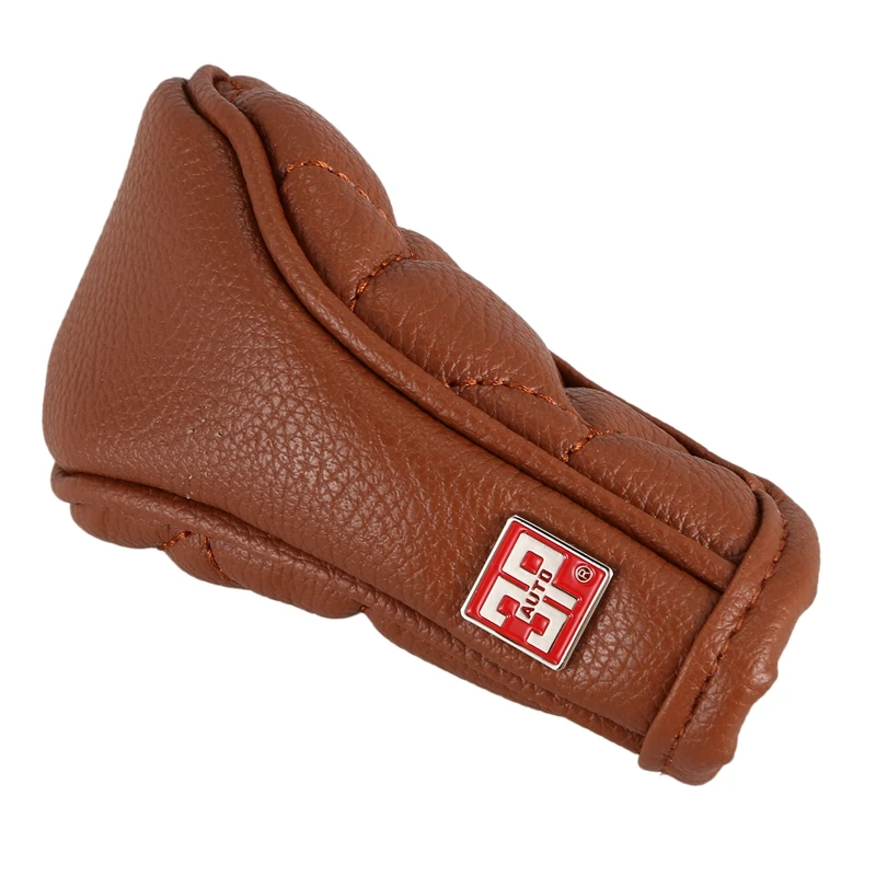Автоматическая коробка передач ручка переключения рулевого механизма автомобиля переключения крышка рукава коричневый