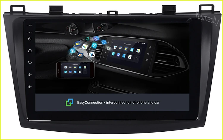 Discount Android 9.0 Car DVD for Mazda 3 2010 2011 2012 2013 GPS radio video Multimedia player Capacitive IPS Screen wifi USB bluetooth 40