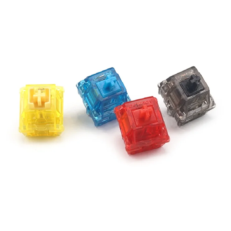 Чернила Gateron индивидуальный переключатель 5 контактов SMD RGB полупроницаемое