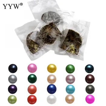 

50pcs/Bag Akoya Cultured Sea Pearl Oyster Beads Akoya Cultured Pearls Potato Mixed Colors 7-8mm for DIY Jewelry Making Accessory