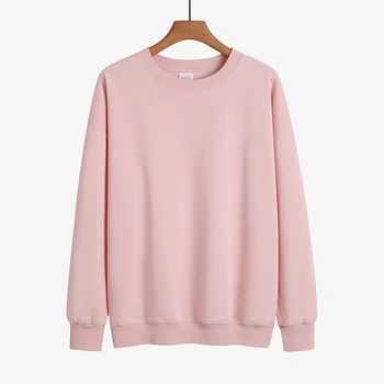 

Women's Harajuku Oversized Cotton Hoodies Casual Sweatshirts Solid Pullovers Plus Size Tops Hoody