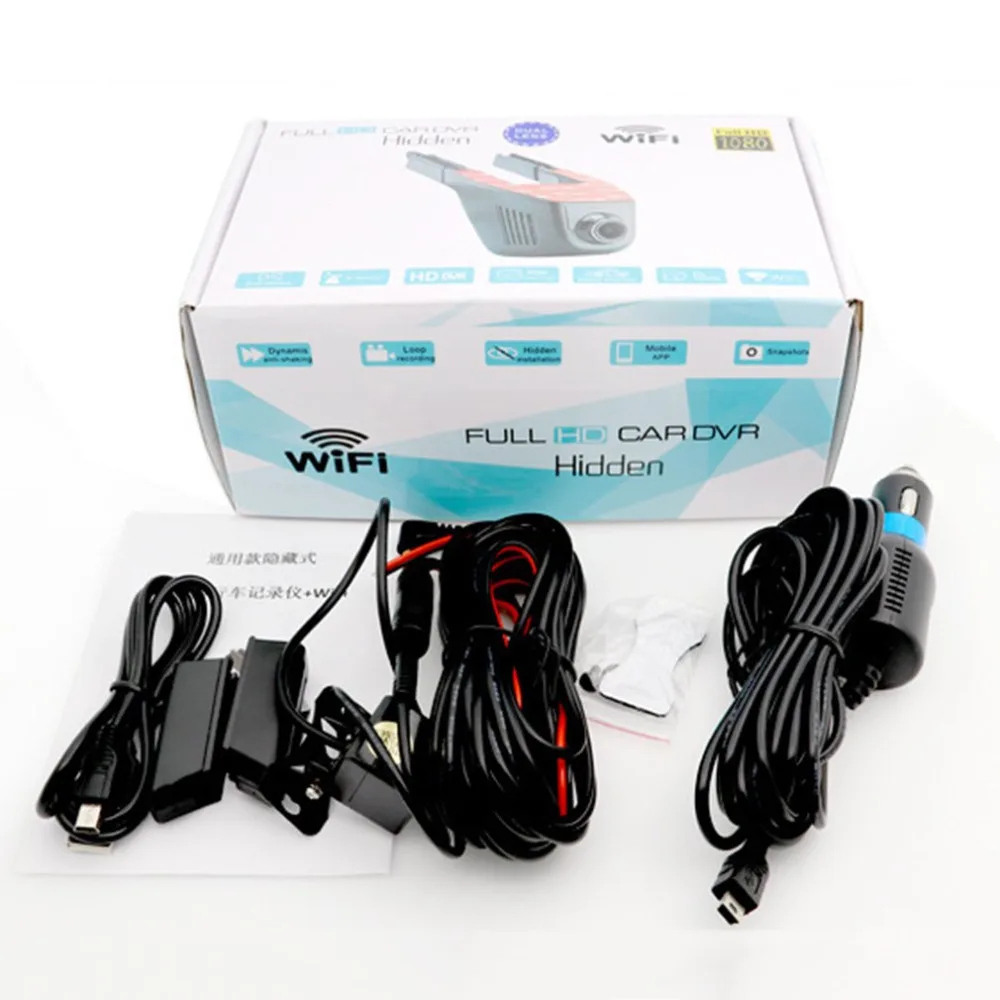 Новинка A5B Автомобильная камера 1080P wifi DVR Dash-Cam Видео рекордер видеокамера ночного видения рекордер Видео Запись тире камера