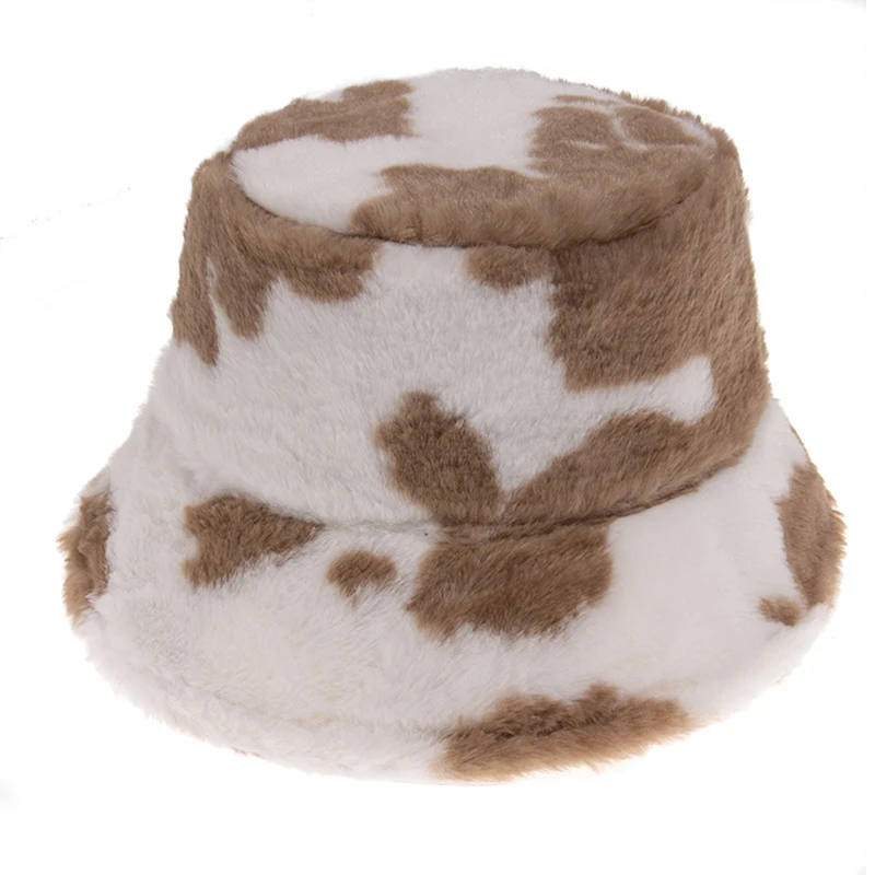 Unisex Cow Print Fisherman Cap Cony 