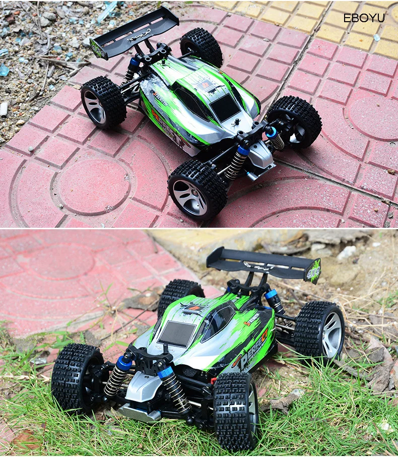 WLtoys A959A A959-A RC автомобиль 2,4 ГГц 1:18 Масштаб 4WD 35 км/ч высокий гоночный скоростной автомобиль дистанционное управление внедорожный автомобиль для детей