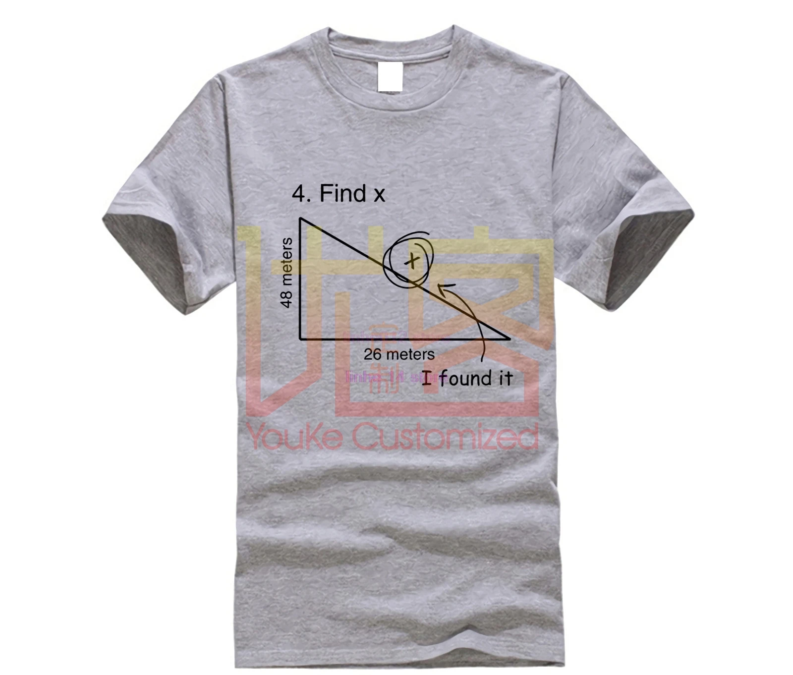 Find Variable X Math Teacher забавная футболка для мужчин с коротким рукавом хлопковая