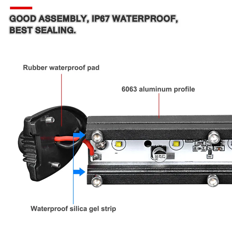 super slim single row led light bar (5)