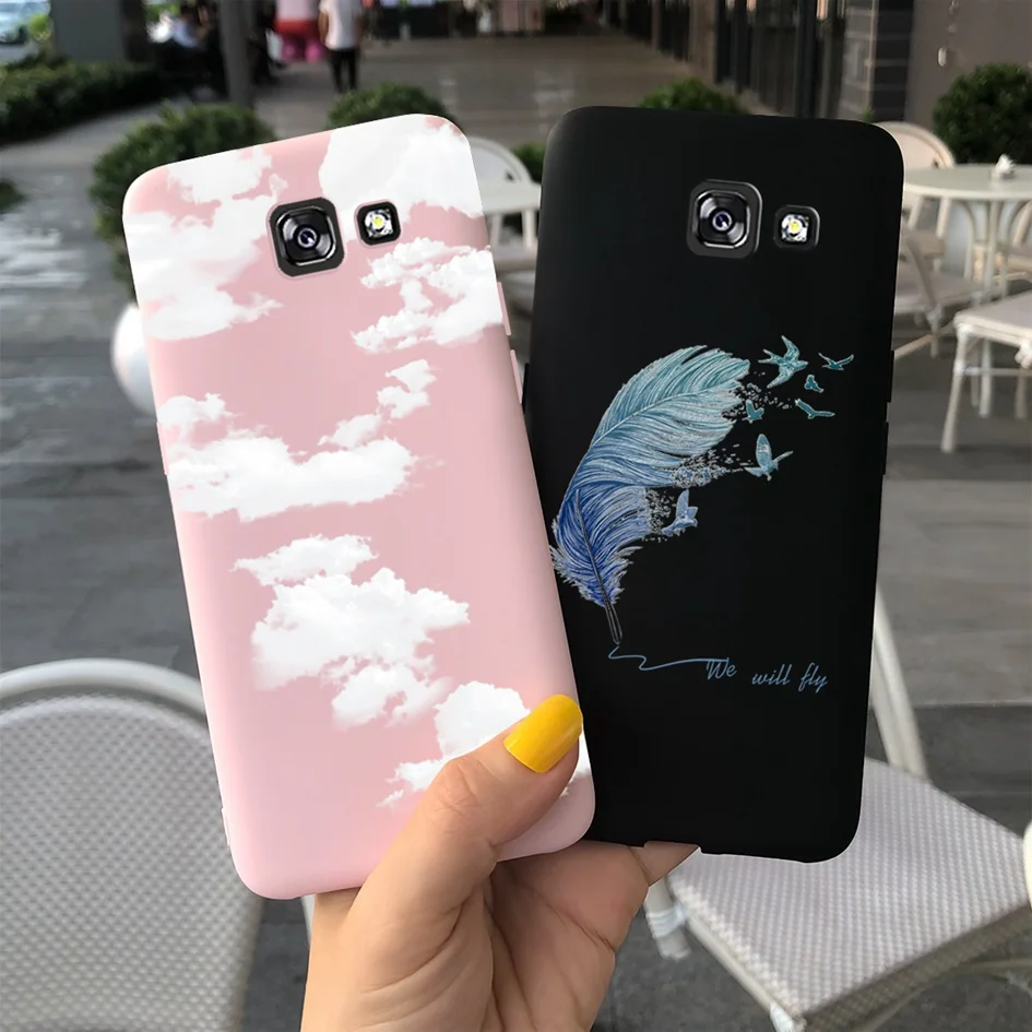 Cute Anime Panda Phone Case - Shockproof Cover for Samsung Galaxy A5 Series