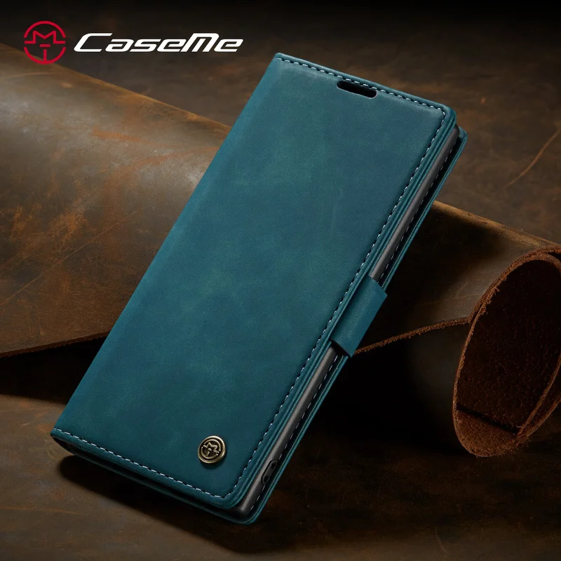 

Retro Magnetic Flip Cover For Samsung Note 10 Plus Case Galaxy Note10 Coque Luxury Leather Cover Wallet Case