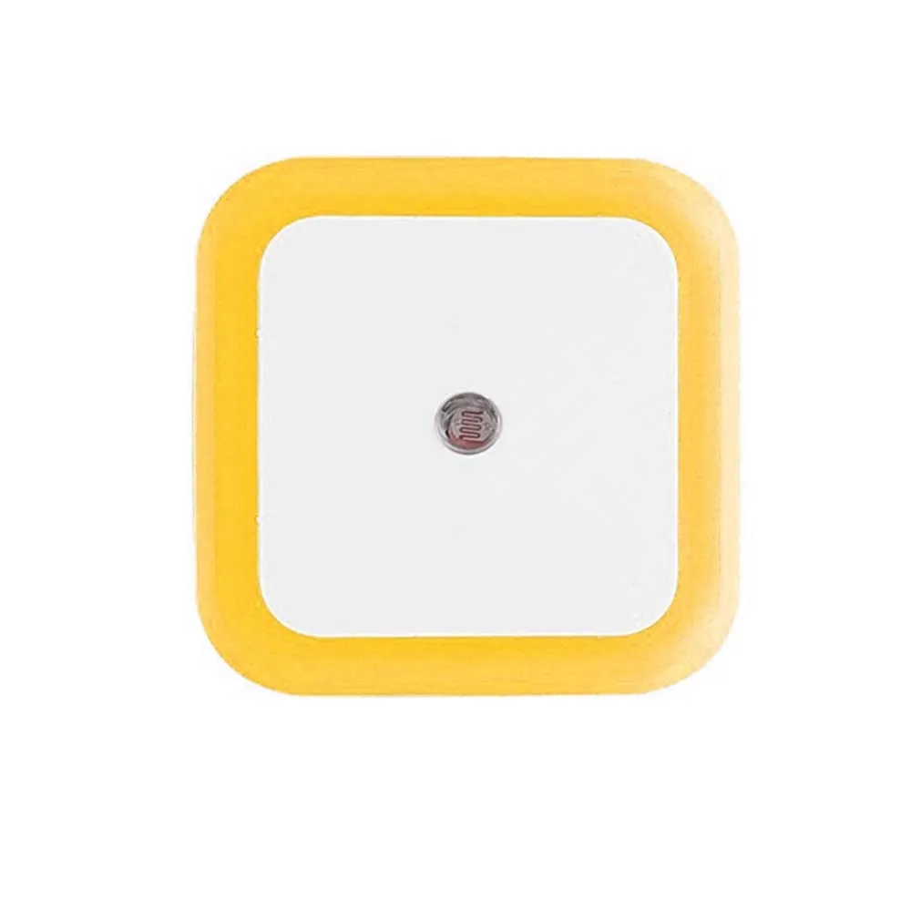 LED Mini Square Night Light Sensor Control EU US Plug Night Light Lamp For Children Kids Living Room Bedroom Corridor Lampara 2 - 副本