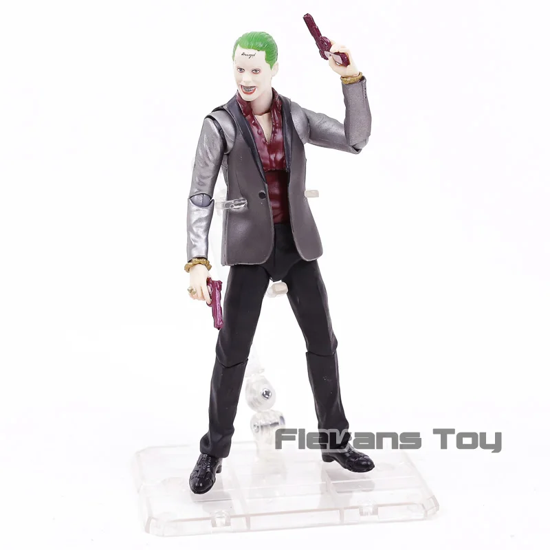 SHF DC отряд самоубийц Джокер/Харли Куинн ПВХ фигурка Коллекционная модель игрушки с подставкой