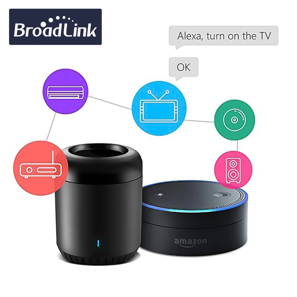Пульт дистанционного управления Broadlink RM Mini 3 с поддержкой Wi Fi и ИК