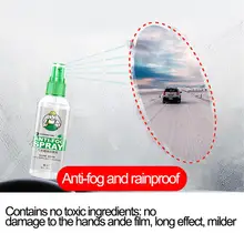 105 мл Водонепроницаемый Анти-запотевающий агент гидрофобное покрытие спрей для лобового стекла автомобиля ванной движущийся экран чистящие средства