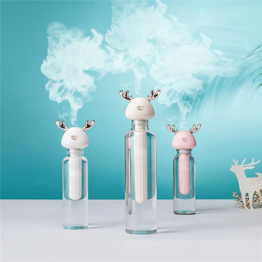 

LISM Mini USB Aromatherapy Air Humidifier Dismountable Portable Essential Oil Diffuser for Home Office Car Humidifier Mist Maker
