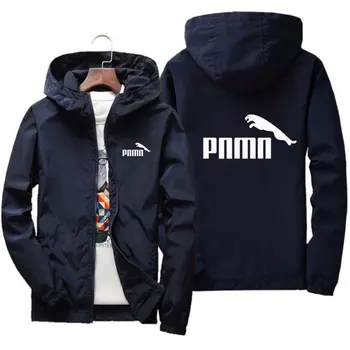 

Plus Size M-7XL Spring Autumn Jacket Men Thin Windbreaker jaqueta masculina Slim Fit Young Men Hooded bomber jacket men