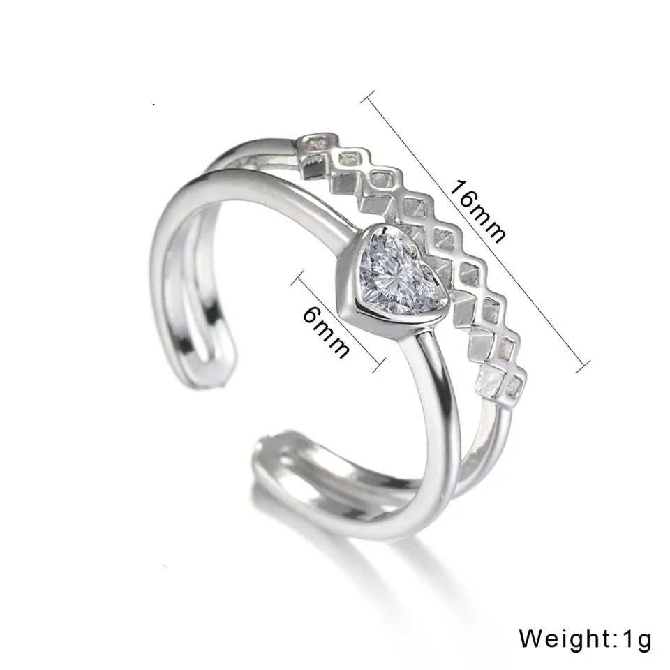 Concise Unisex Fashion Custom Adjustable Stainless Steel Rings Sliver Trendy High Quality Wedding Rings Jewelry For Lovers