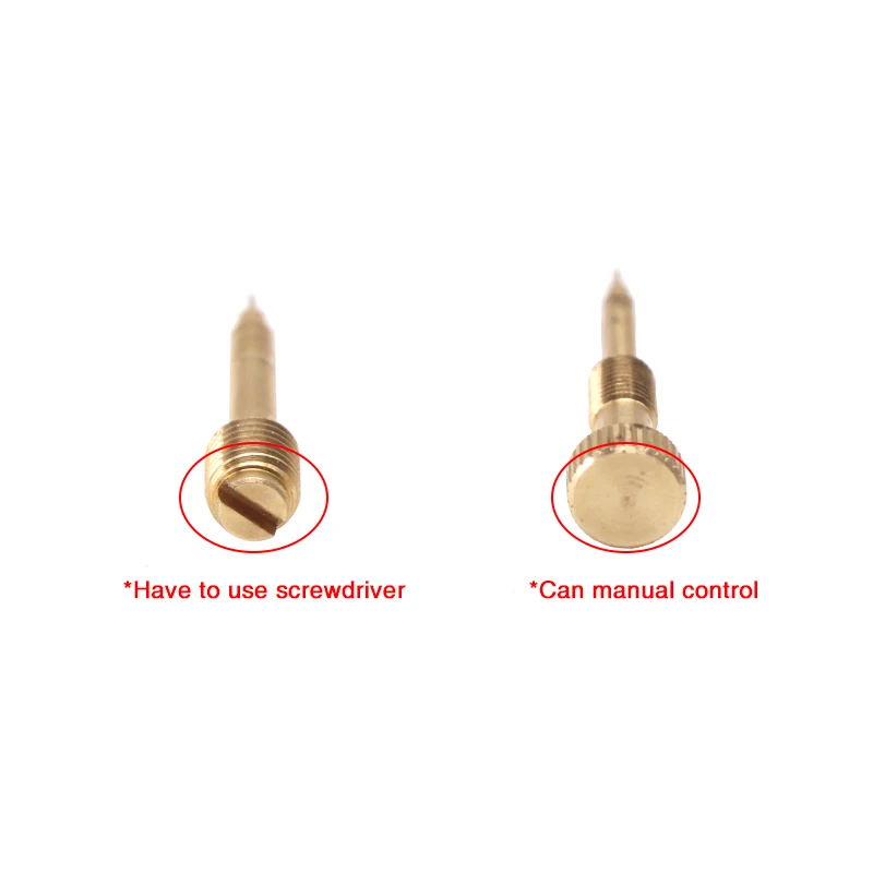SCL Racing 1PC Motorcycle Carburetor Air Adjusting Screw Idle Mixture Fuel Ratio Screw For Harley CV40 Keihin CVK34 CVK36 CVK40
