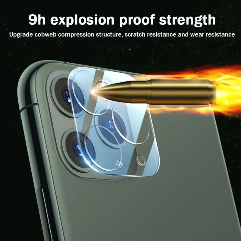 Suitable For Apple 11 rear camera lens film transparent max iPhone11Pro integrated lens film protective C4N8