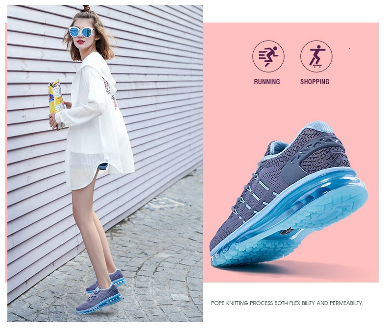 Onemix/розовые беговые кроссовки на воздушной подушке для женщин; брендовые уличные спортивные кроссовки; женская спортивная обувь; дышащая обувь; zapatos de hombre