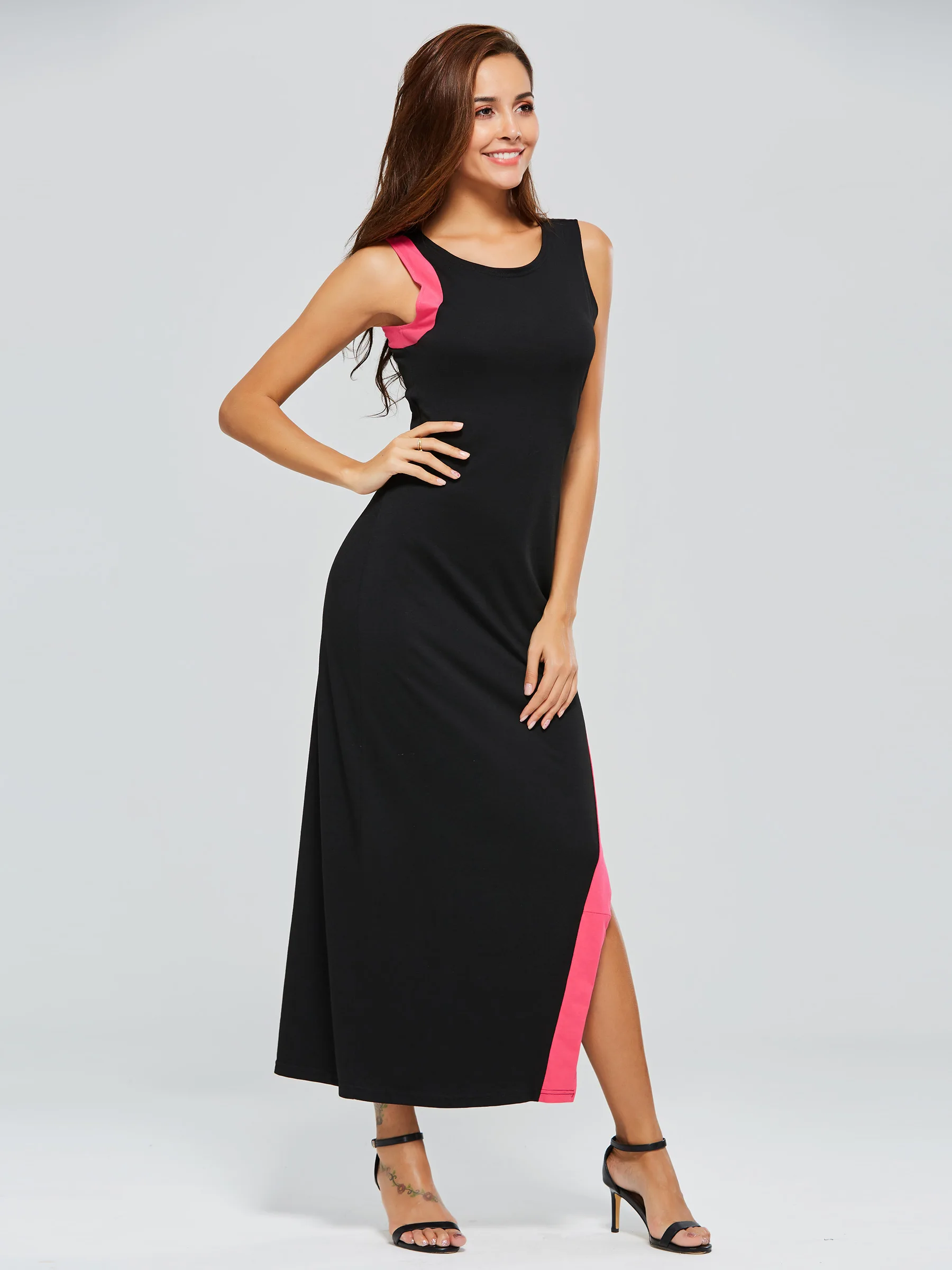 ankle length bodycon dress