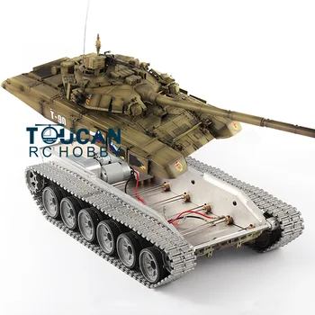 شراءهينجلونج 1/16 3938 T90 دبابة مع جهاز للتحكم عن بُعد هيكل معدني الأشعة تحت الحمراء 360 برج برميل نكص TH16815